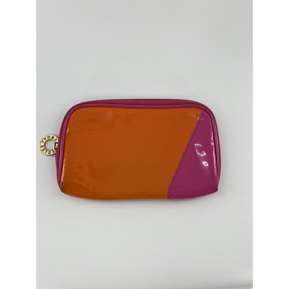 Make Up Bag by Estee Lauder ORANGE and Pink  PRE-OWNED